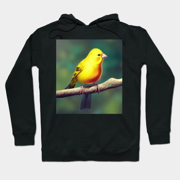 canary Hoodie by cloudart2868